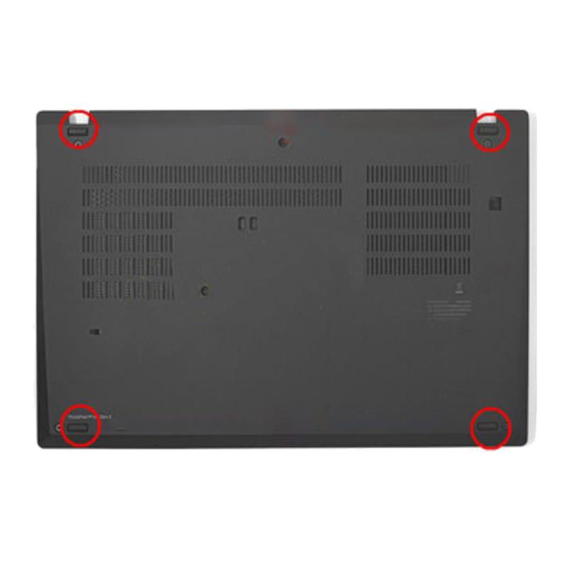 4Pcs Rubber Foot Pad For Lenovo Thinkpad T490 T495 P43S T14 Bottom Base Cover