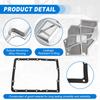 UXCELL A43DE Car Transmission Filter Oil Pan Gasket Kit Fit for Chevrolet No.3530330060