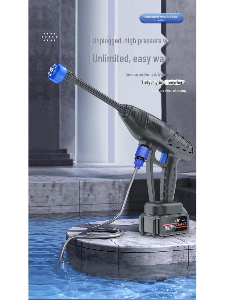 Высоковольтный портативный беспроводной автомобильный краскопульт