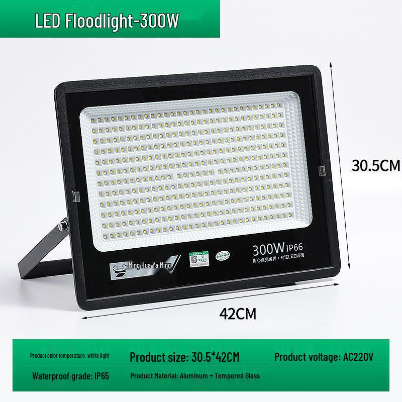 High-Power Waterproof Outdoor LED Floodlight and Spotlight – Super Bright for Workshops, Warehouses, and More