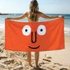 Арт J-Jean J-Jullien Милое Полотенце Пляжное Полотенце Большого Размера Быстросохнущее Полотенце Впитывающее Мягкое Купание Пляжные Полотенца для Мужчин Женщин