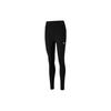Solid Color Logo Print Sports Leggings Women Leggings Black 676695-01