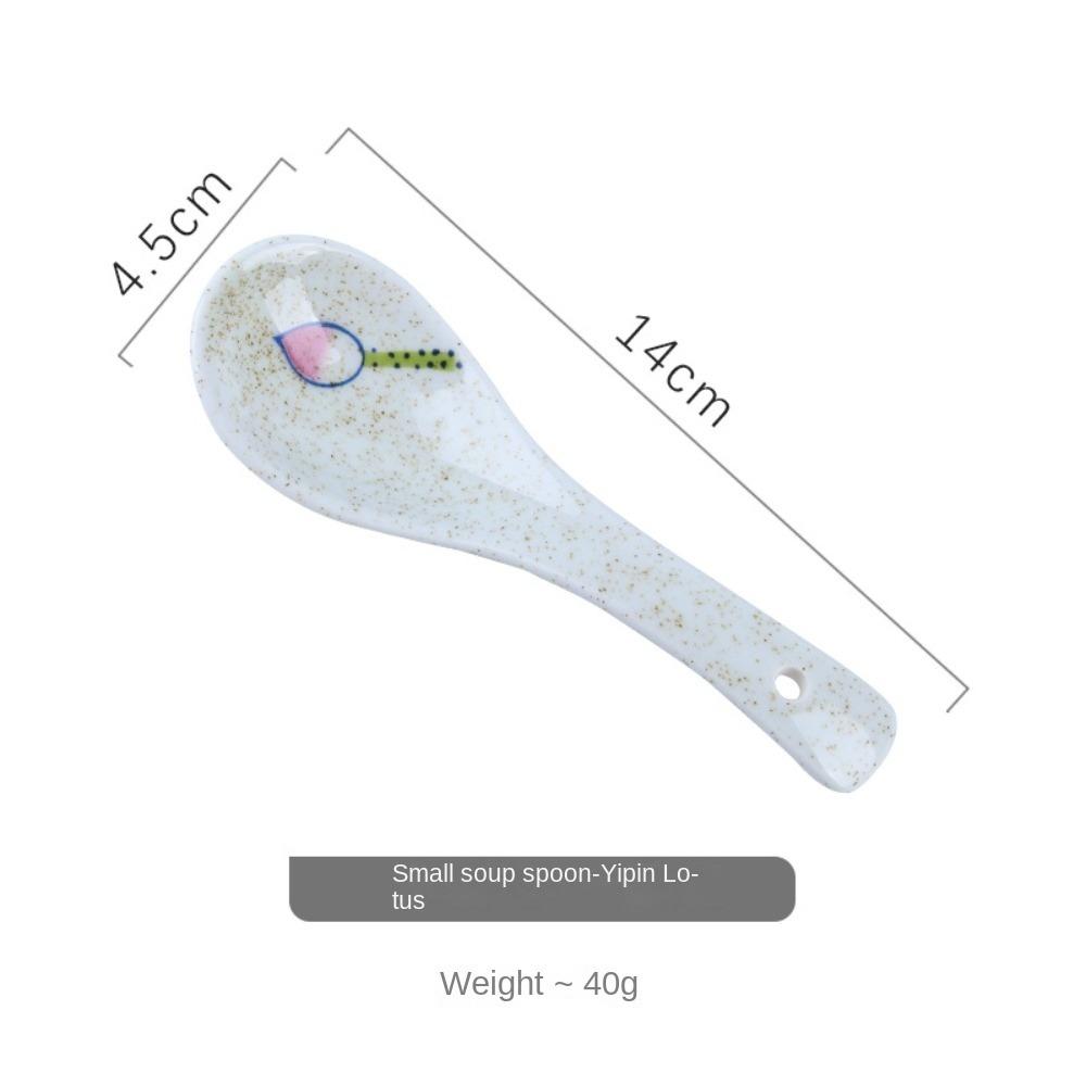 Японский стиль три изогнутые ложки кухонная утварь суповая ложка простота помешивания ложка