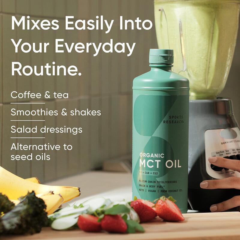 Organic MCT Oil, 32 fl oz (946 ml)
