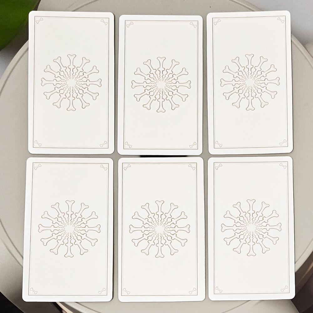 Таро "Скелет" 10,3*6 см - 78 карт Таро в готическом стиле со скелетами для гадания, тематика Dark Fantasy с черепами и костями