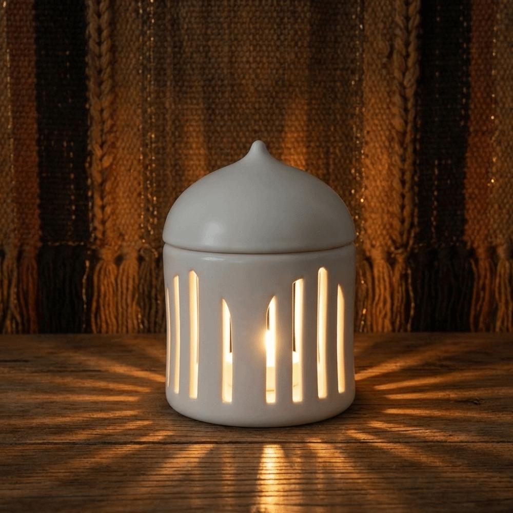 Ethnic Candle Holder Traditional Tea Lights Holder Islamic Lantern Candle Base  Tabletop Decoration