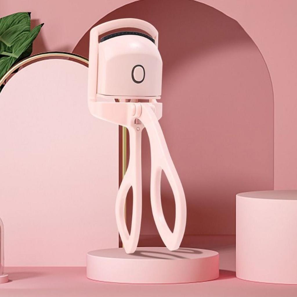 Электрические щипцы для завивки ресниц с подогревом, USB-перезаряжаемые, 2 режима нагрева, быстрый естественный инструмент для завивки с долговременным эффектом, щипцы для завивки ресниц