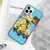Черный мягкий чехол JM32 Minions для OPPO Reno 8 6 5 4 Pro Plus Find X3 A17 A3 A31 A38 A40 A53 A54 A55 A74 A76 A78 A77 A80 A94 A95 A96 Lite