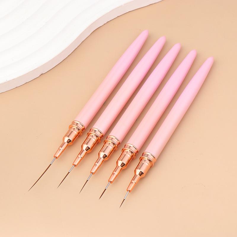 1/5 шт. Профессиональные кисти для дизайна ногтей, кисти для прорисовки линий, инструмент, ультратонкие кисти для рисования деталей, кисти для рисования, ручки для маникюра, инструменты