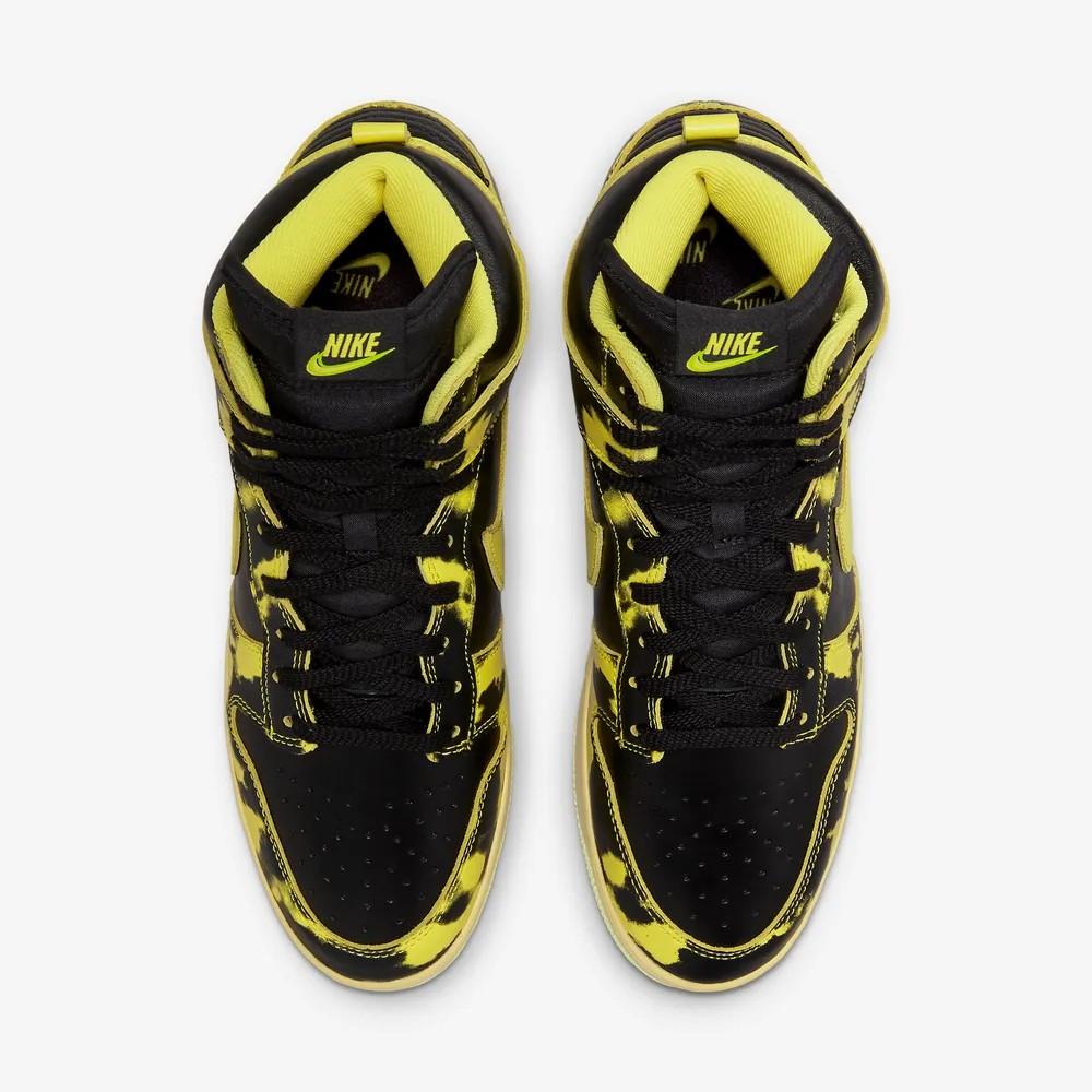 Nike Dunk High 1985 SP Yellow Acid Wash DD9404-001