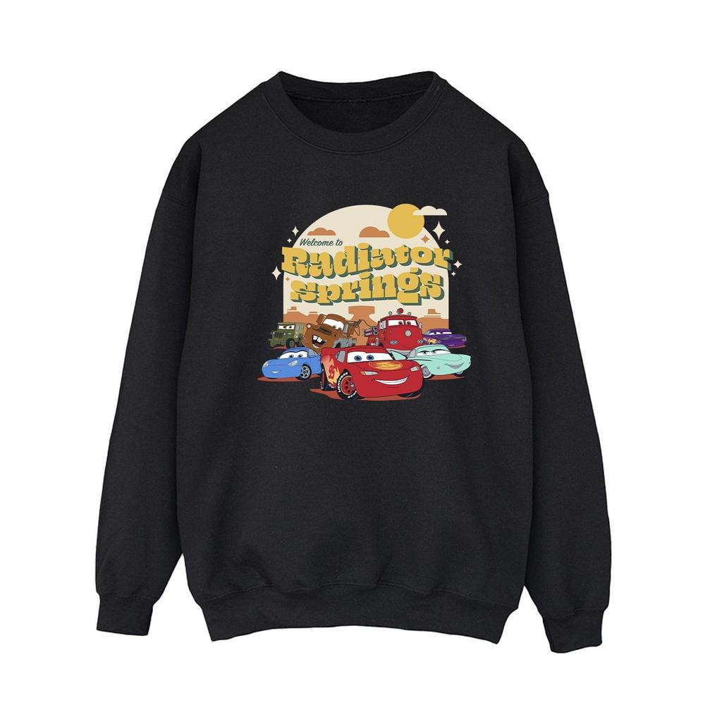 Disney Womens/Ladies Cars Radiator Springs Group Sweatshirt