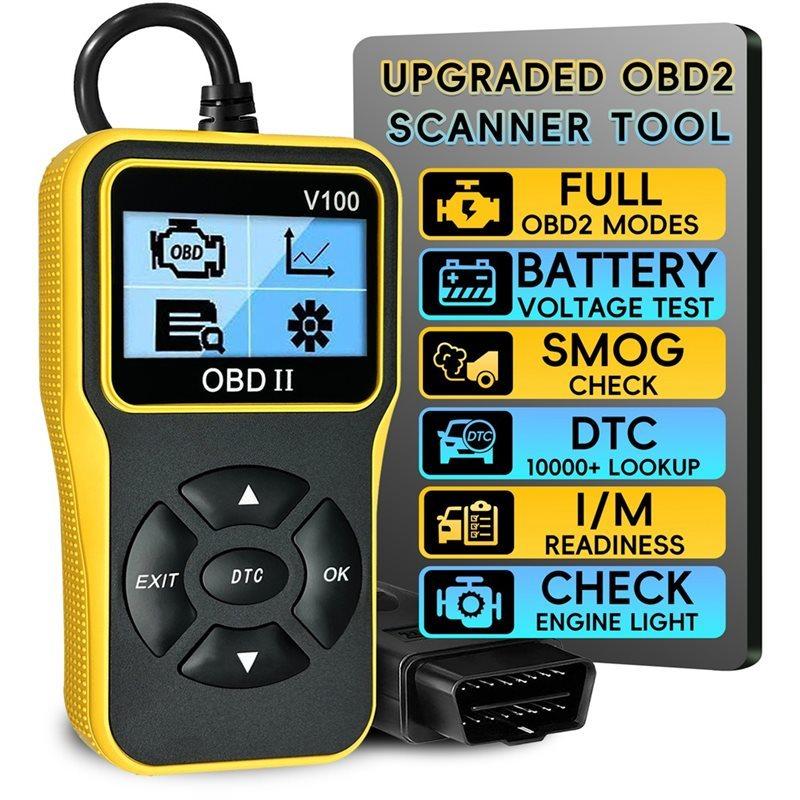 OBD2 Auto Scanner Diagnostic Tool Enhanced Engine Code Reader With Reset Functionality For Efficient For Car Diagnostics