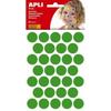 Sticker Pack - APLI - Ø 20 Mm - 6 Sheets - Permanent Adhesive - PEFC Paper