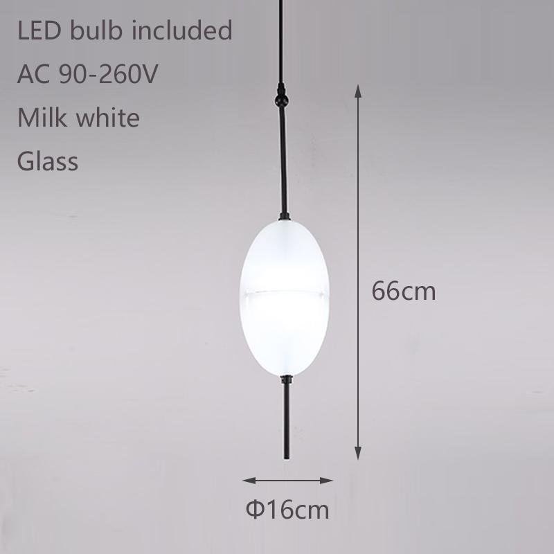 Скандинавский креативный синий стеклянный подвесной светильник, градиентный стеклянный подвесной светильник, гостиничное освещение, украшение для бара и ресторана, светодиодные светильники