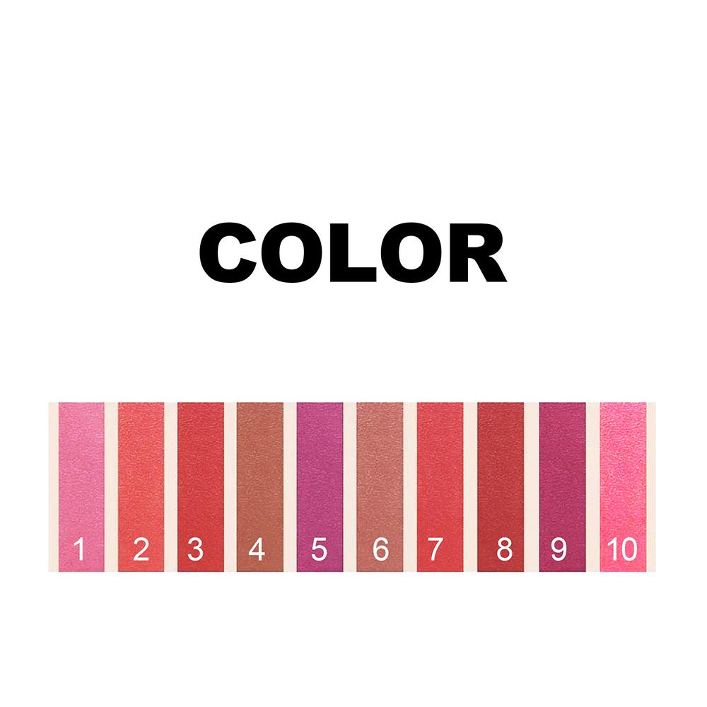 New Girl Pink Lipstick Non-stick Cup Matte Lipstick Matte Velvet Lipstick Durable Waterproof and Sweat-proof Non-smudged Lipstick