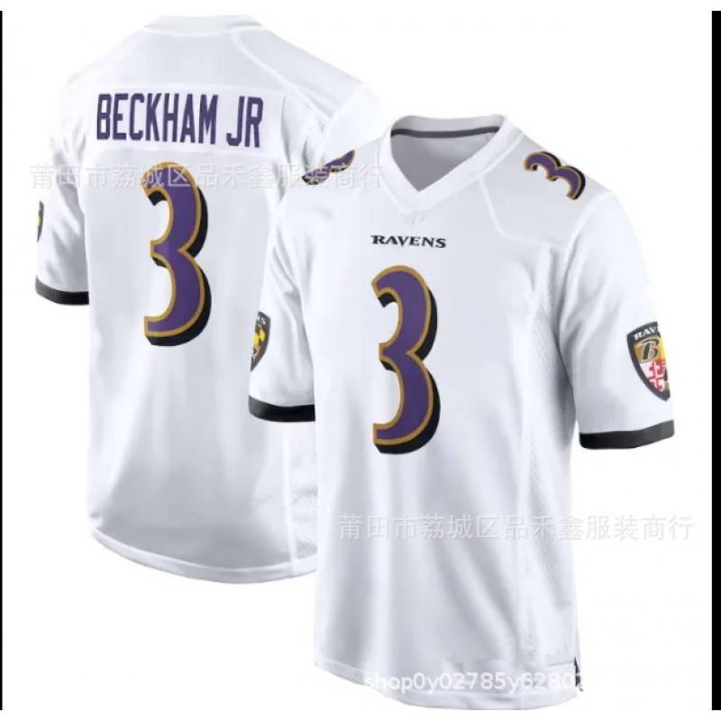 Baltimore Ravens NFL Football Jersey 52 Ray Lewis 14 Lamar Jackson Custom Rugby Style Sport Shirt Cotton Men Women