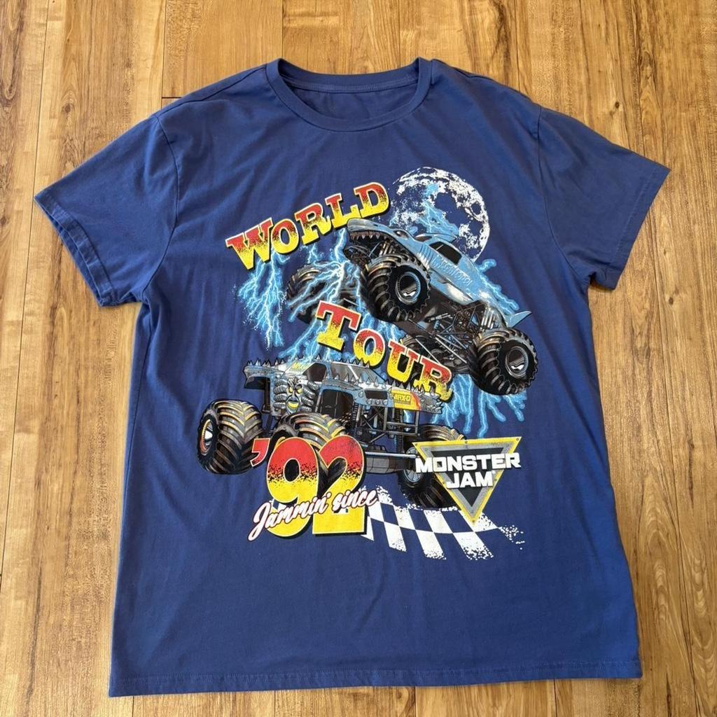 Navy Monster Jam Tee