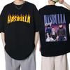 Classic Team Hasbulla Cotton T Shirt Men Women Fighting Hasbulla T-shirt Hip Hop Graphic Shirt Tops Manga T Shirt Streetwear