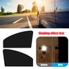 Magnetic Car Sunshade UV Protection Car Curtains Sun Shield Cover Double Sides Car Window Sunshade Protector Window Film