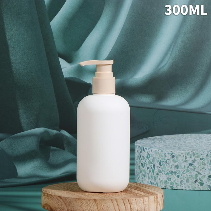 200-500 мл Белый пустой пластиковый флакон для шампуня с дозатором Высококачественные косметические флаконы Акриловая головка насоса многоразового использования