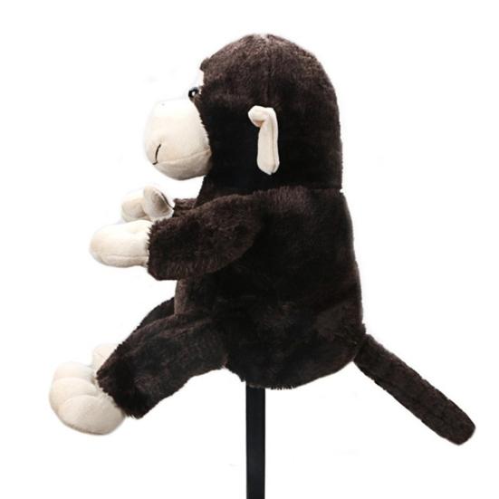 Мягкий чехол для клюшки для гольфа в виде плюшевой обезьяны, чехол для клюшки для гольфа в виде животного, аксессуар для гольфа Driver And Woods