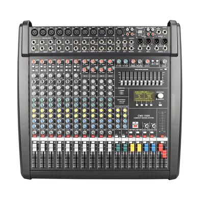 CMS1000-3 48 В Phantom Audio Mixer Console Professional 10-канальная компактная система микшерного пульта для сцены, церковной студии