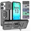 Armor Shockproof Case for Xiaomi Redmi 13 4G Redmi 13C 5G Protective Cover Ring Magnetic Holder Business Full Protection Cover