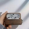 Для Technics EAH-AZ100 Защитный чехол для наушников из массива дерева грецкого ореха, Беспроводные Bluetooth наушники, Чехол для зарядного бокса, Жесткий чехол