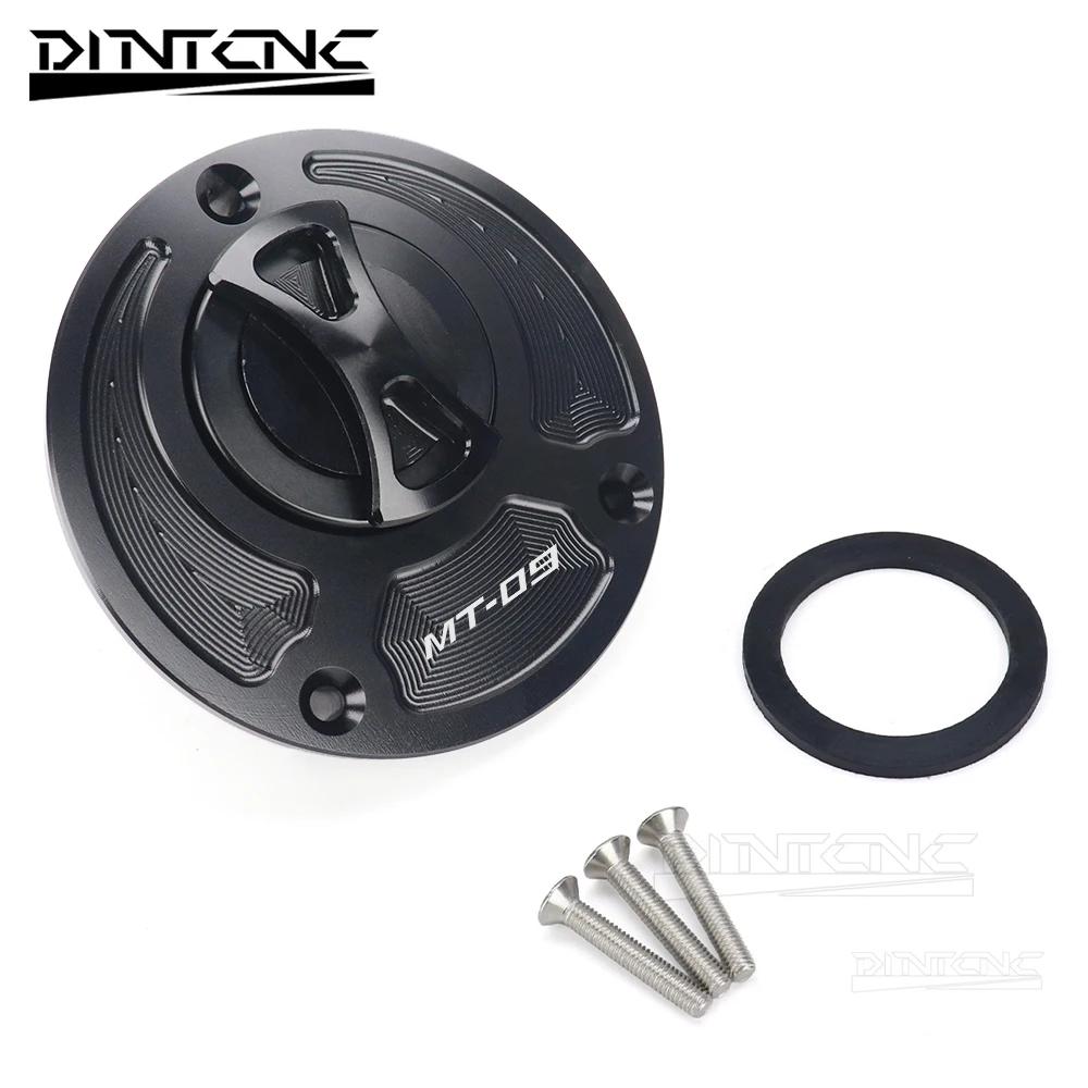 For YAMAHA MT07 MT09 SP MT10 MT03 FZ07 MT09SP MT10SP Keyless Motorcycle Accessories Fuel Gas Tank cap Cover CNC Aluminum