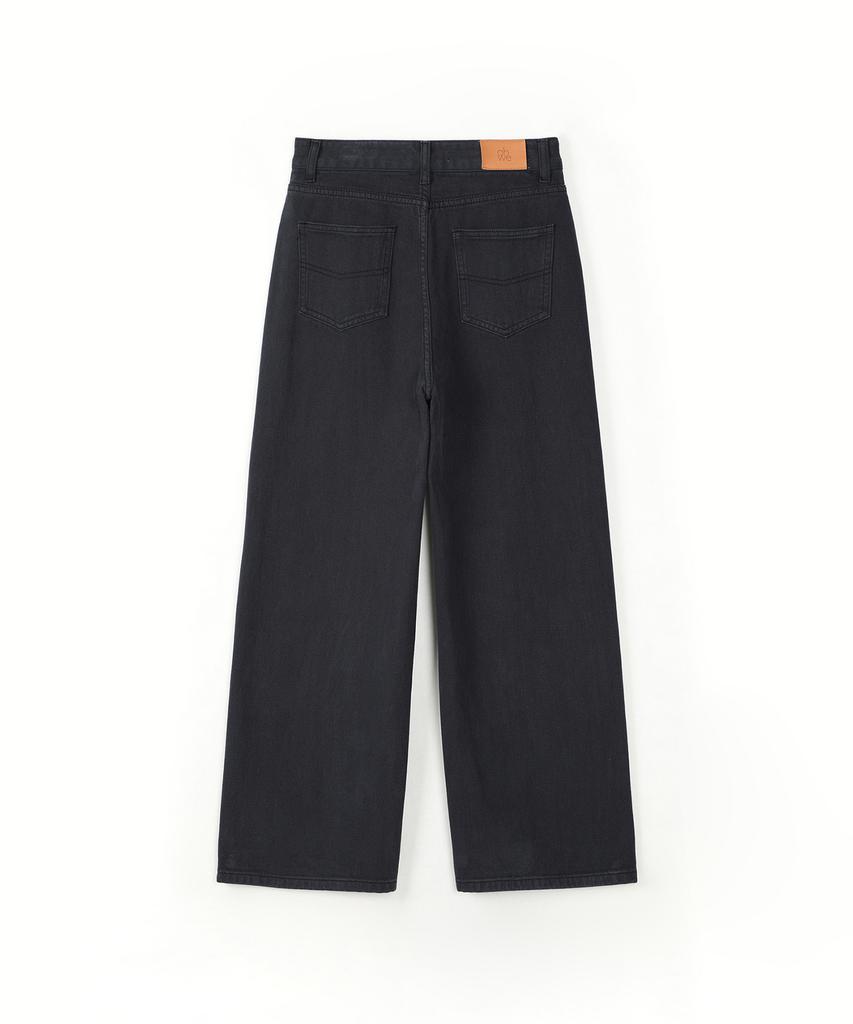 AHWE Color Dyeing Wide Denim_L Navy