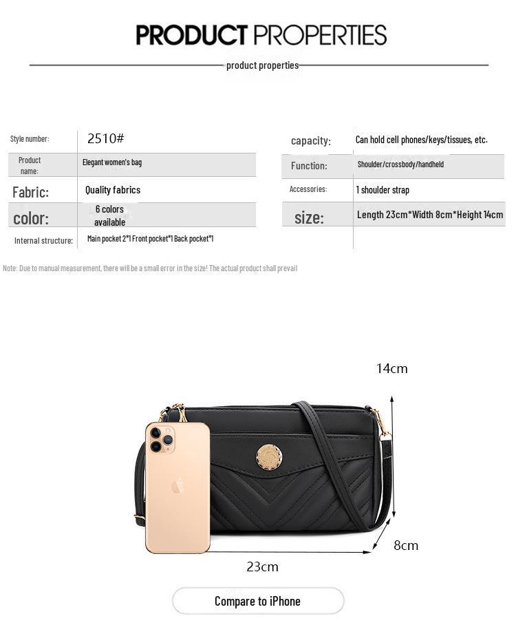 Новинка 2024 года, женская сумка через плечо и почтальон из мягкой кожи — многослойная, модная, небольшая квадратная сумка для мам среднего возраста.