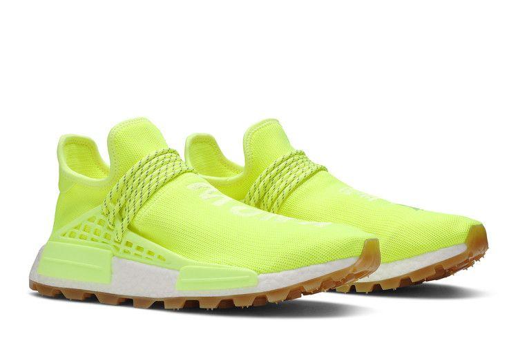 Men's Sneakers adidas NMD Hu Trail Pharrell Now Is Her Time Solar Yellow