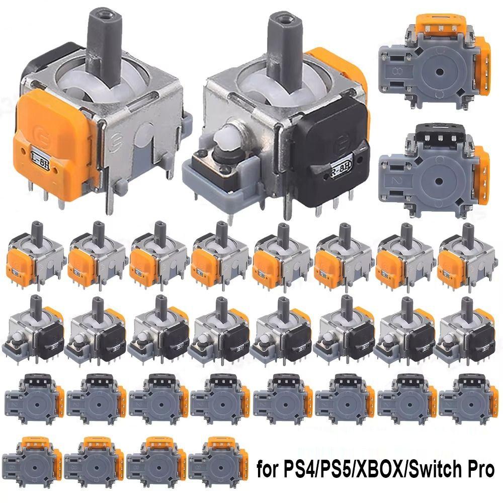 Gaming Controller ThumbStick Accessories Handle Repair Parts for PS5/PS4/Xbox/Switch Pro