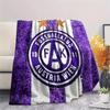 Austria Vienna FC Emblem,pattern Flannel Blanket, High quality Comfortable for All Seasons, Home Decor, Warmth and Comfort, Perfect for Gifts.