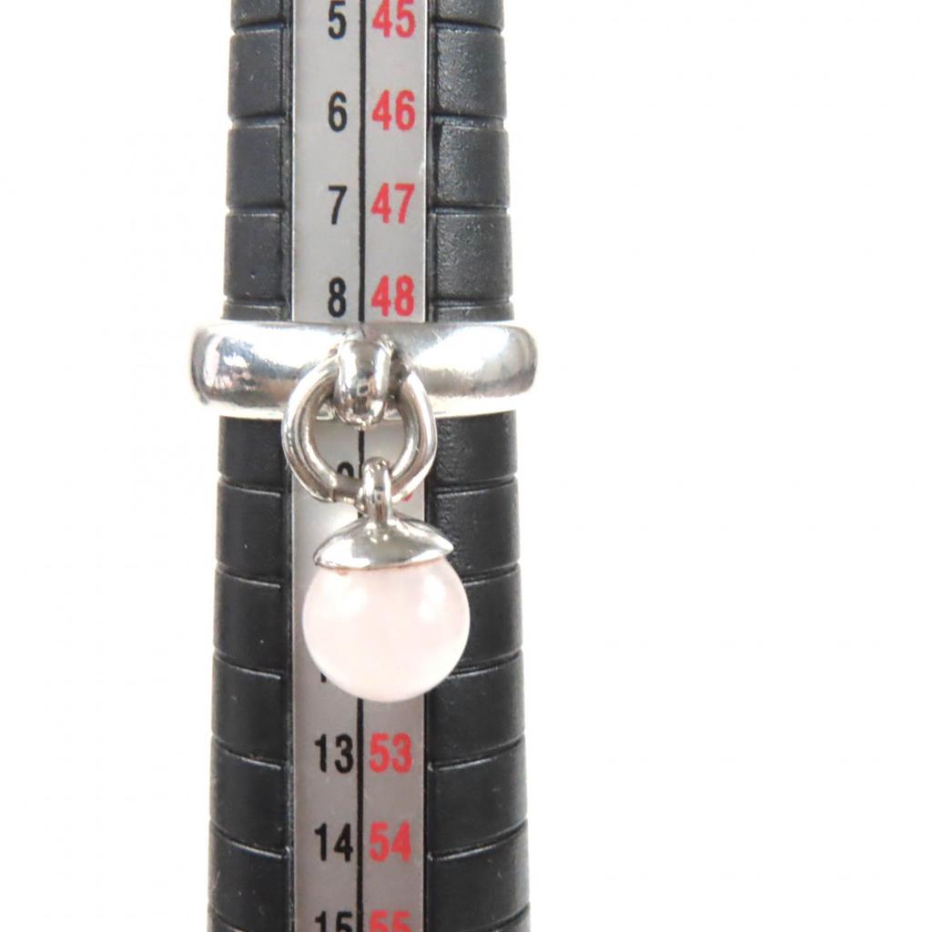 Great TIFFANY&Co. Ring Balloon Dangle Ring quartz Silver SV925 Women Used