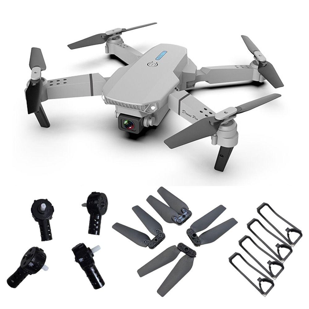 4 шт. Пропеллер для радиоуправляемого дрона, Универсальный бампер для пропеллера, Новый двигатель для E88 E88Pro