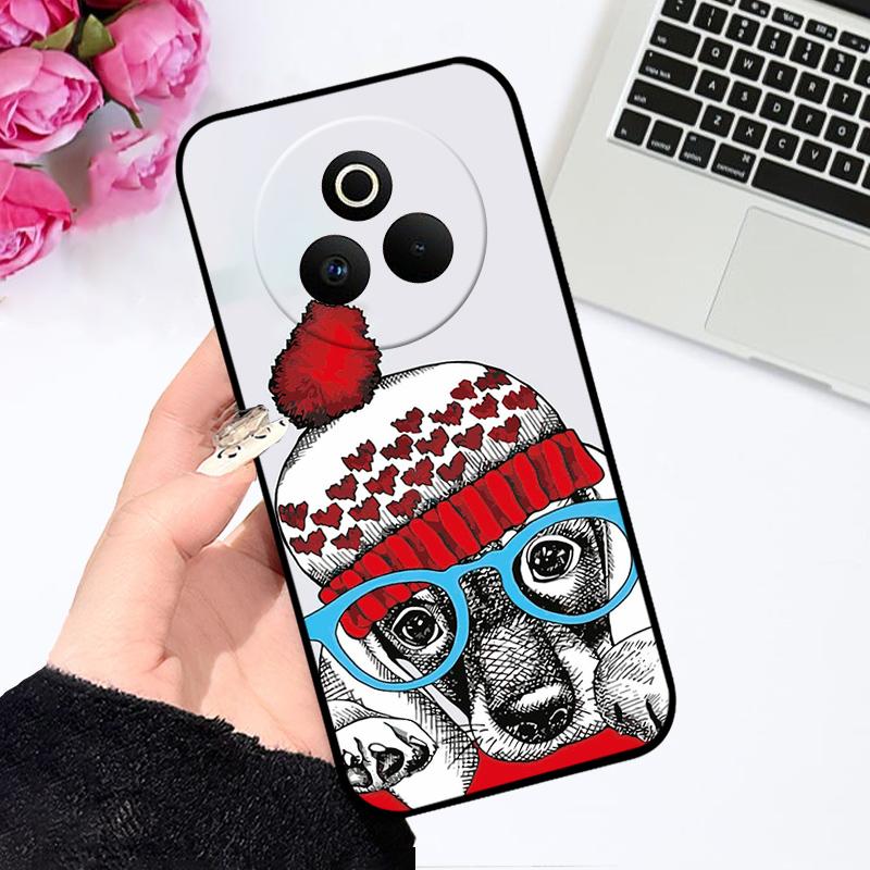 Чехол для Oppo Realme P3 Pro 5G Модный Цветной Расписной Силиконовый Мягкий Чехол для Телефона для Realme P 3 Pro 5G Ударопрочный Бамперные Оболочки