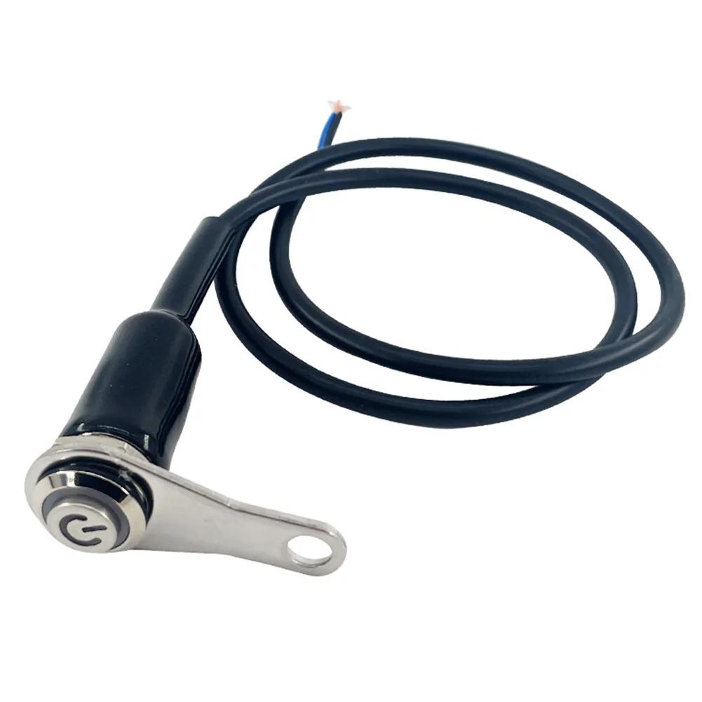 Motorcycle Switch On+off Handheld Aluminum Alloy Waterproof 12V Fog Lamp Motorcycle Horn Button Switch Motor Bike Accessories