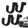 2 шт. Крючок для зонта в автомобиль, противоскользящий, органайзер для салона автомобиля, многофункциональный органайзер на спинку сиденья, для хранения в багажнике автомобиля