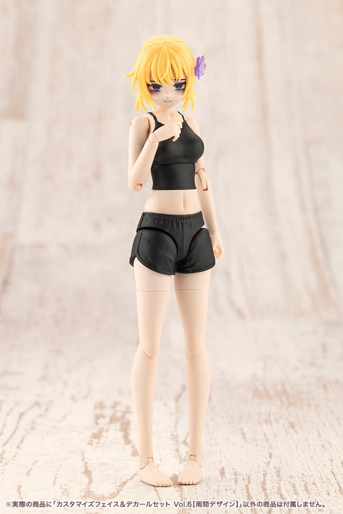 Kotobukiya Sousai Shojo Teien Customized Face Decal Set 16 Approximately 18mm Tall Scale Plastic Model (KOTOBUKIYA) & Vol. [Ama Design] 1/10