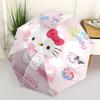 1 шт. Зонт Hello Kitty 50-летний юбилей с пластиковой ручкой, подходит для всех сезонов, для дома, путешествий, улицы, Sanlio596