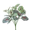 Artificial Plant Vibrant Realistic Fake Leaf Exquisite Workmanship Simulation Green Plant for Home Decoration