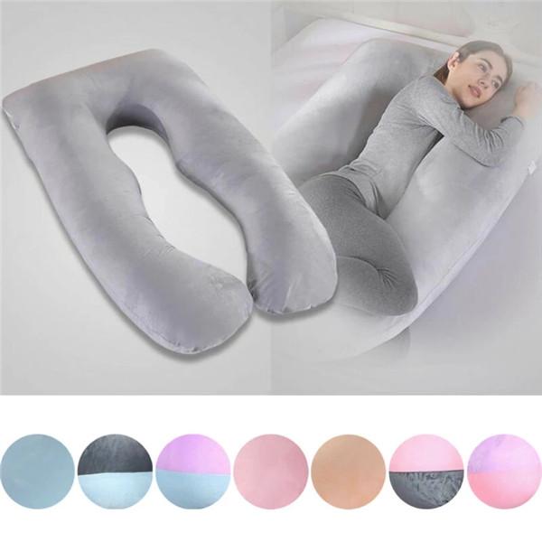 Pregnant Pillow Side Sleeper Pregnancy Women Bedding Full Body U-Shape Cushion Cover Long Sleeping Giant Maternity Pillow