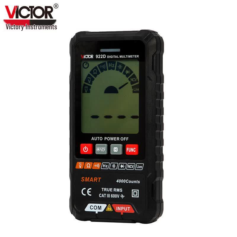 VICTOR VC922D Large Screen Auto-Ranging Digital Multimeter (CN version)