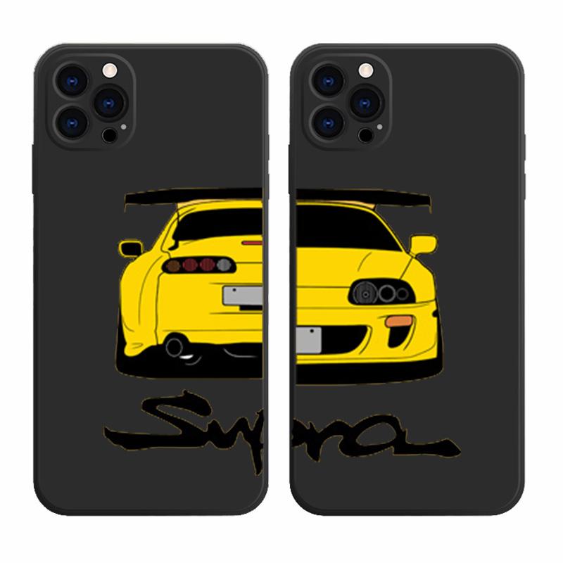 Чехол для телефона для пары JDM Tokyo Drift Спортивный автомобиль Для iPhone 17 16 15 14 13 12 11 Pro Max Mini 7 8 Plus SE Air Cover Fundas