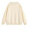 [EASTEMPO] Ladies Trainer Spring Long Sleeve Relaxing Plain Color Fashionable Casual Cute Large Size (JP, Alphabet, M, Beige)