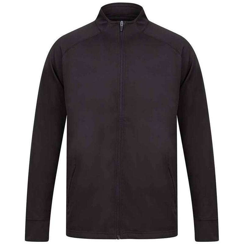 Finden & Hales Мужской трикотажный спортивный костюм с контрастной вставкой