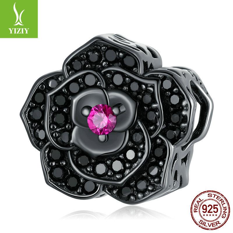 Halloween Bracelet Beaded 925 Silver, Diablo Festival Diy Bead Loose Bead Accessories