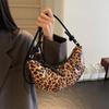Маленькие сумки через плечо из искусственной кожи с леопардовым принтом для женщин, трендовые женские модные сумки через плечо
