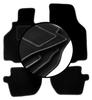 Complete set of velour floor mats for: Porsche 911 type 996 coupe (1997-2004)